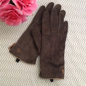 Ralph Lauren Suede Gloves